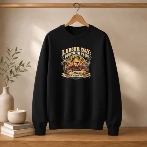 Hot Vintage Style Labour Day Holiday Sweater