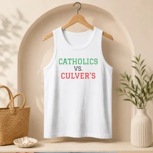 Premium Catholics Vs Culver'S Tank Top