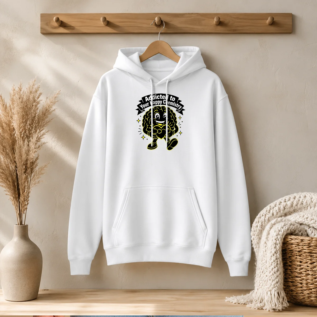 Premium Dopamine Addicted To You Silhouette Hoodie Premium Dopamine Addicted To You Silhouette Hoodie