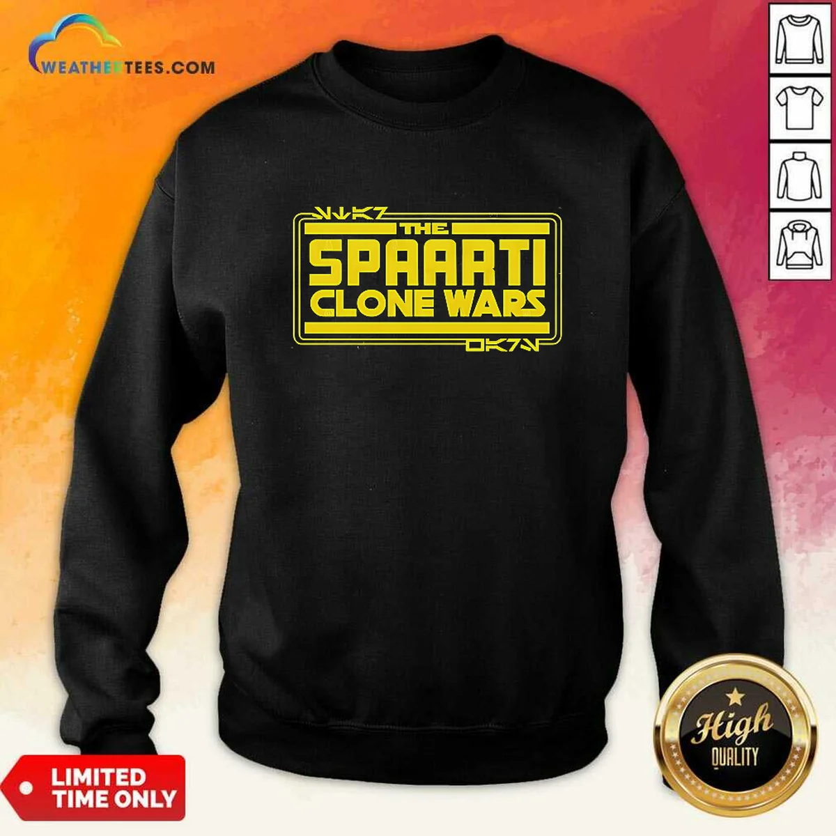 Premium The Spaarti Clone Wars Sci Sweatshirt Premium The Spaarti Clone Wars Sci Sweatshirt