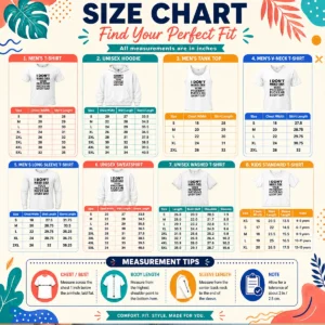 Size chart for Top I Don'T Need Sex Your President Fucks Me Every Day showing measurements in inches and cm