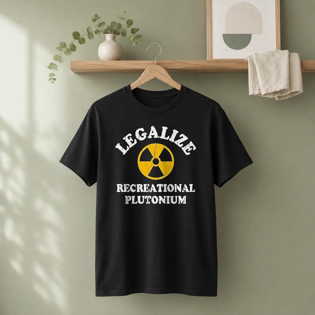 Top Legalize Recreational Plutonium Radiation Symbol Shirt Top Legalize Recreational Plutonium Radiation Symbol Shirt