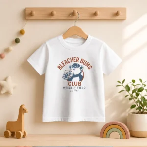 Funny Bleacher Bums Club Wrigley Field Est 1967 Kids T-Shirt