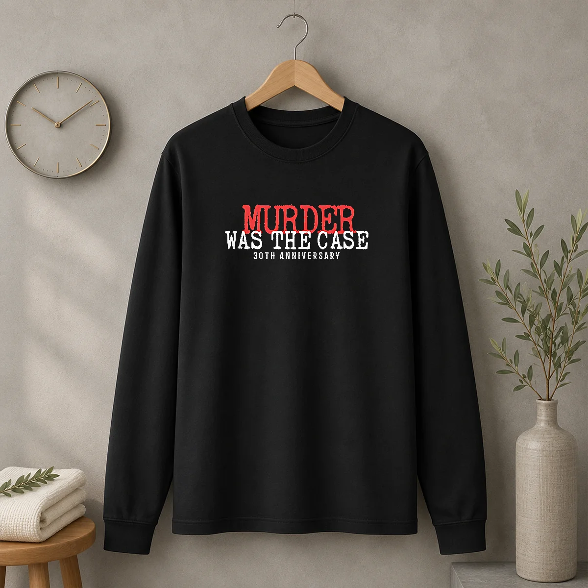Hot Murder Was The Case 30th Anniversary Snoop Dogg Long Sleeve Shirt