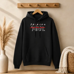 Hot The Human Centipede Friends Mashup Parody Hoodie