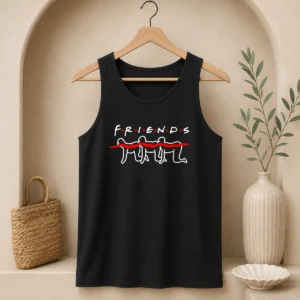 Hot The Human Centipede Friends Mashup Parody Tank Top