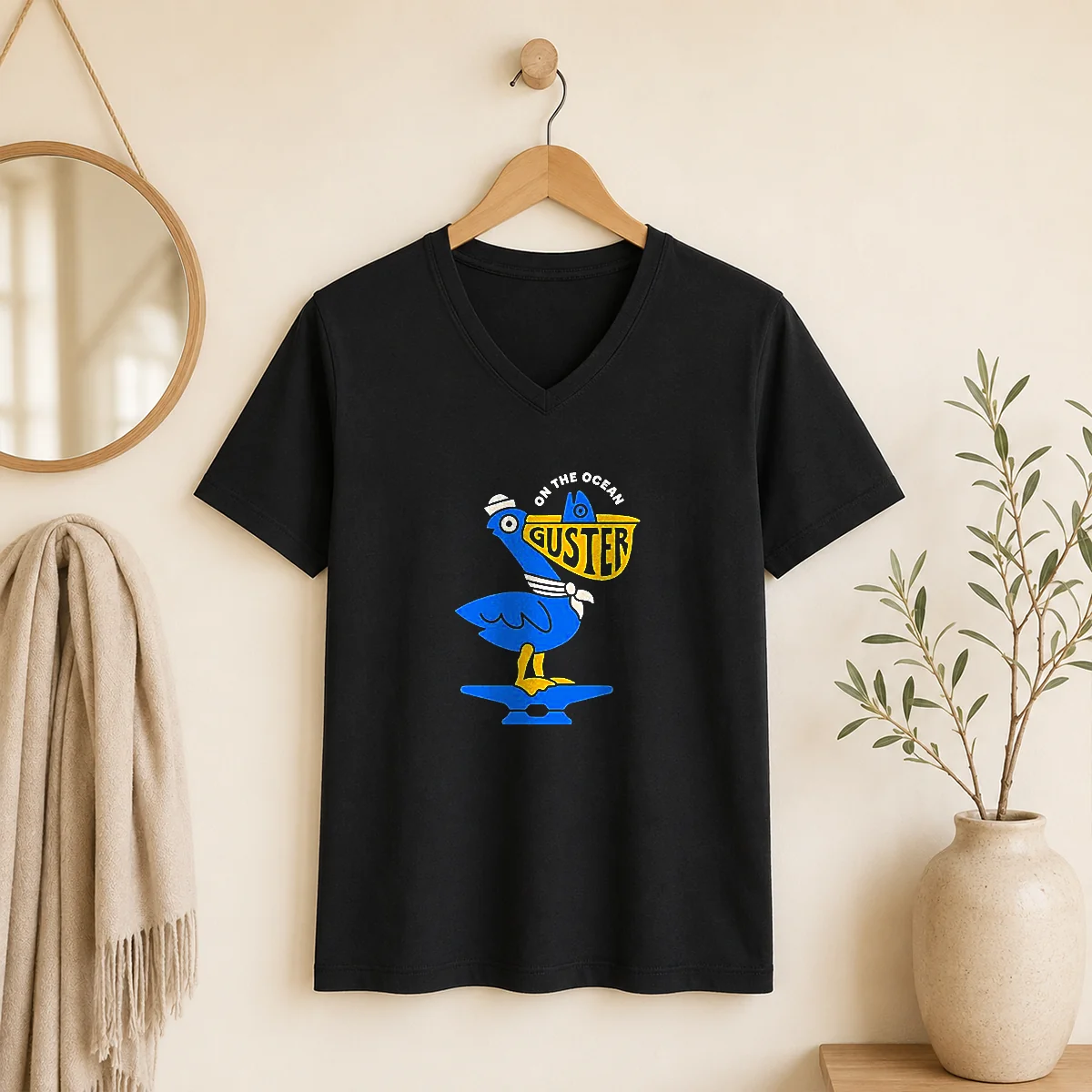 Official Guster On The Ocean 2026 Tour V-Neck Shirt