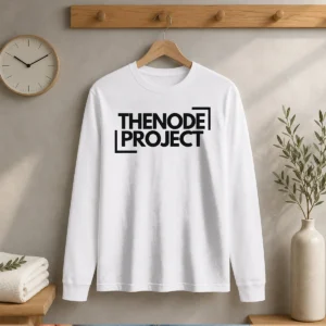 Official The Node Project Branding Long Sleeve Shirt