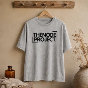 Official The Node Project Branding Washed T-Shirt