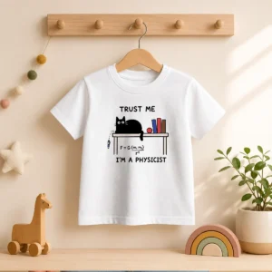 Official Trust Me I'M A Physicist Geek Kids T-Shirt