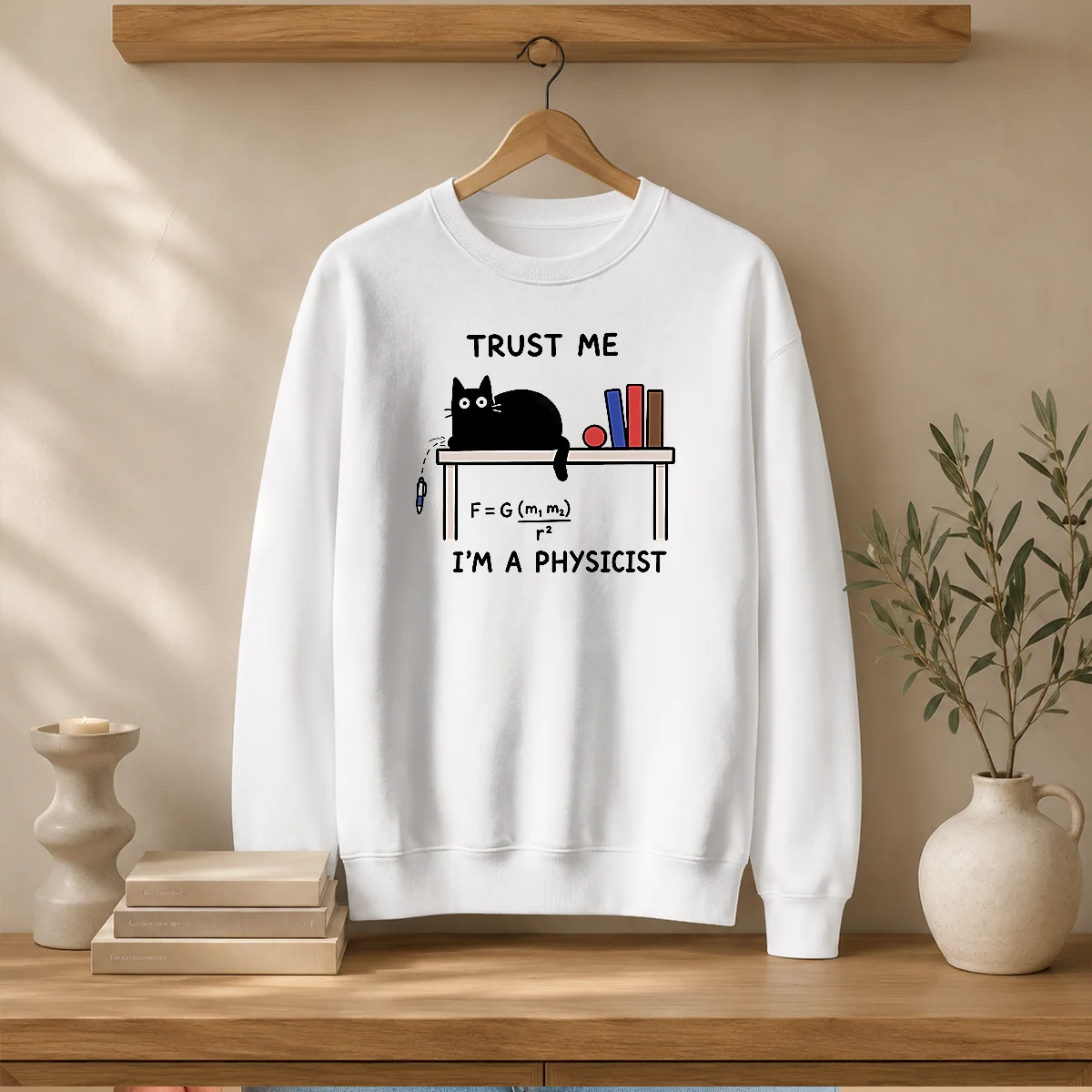 Official Trust Me I'M A Physicist Geek Sweater