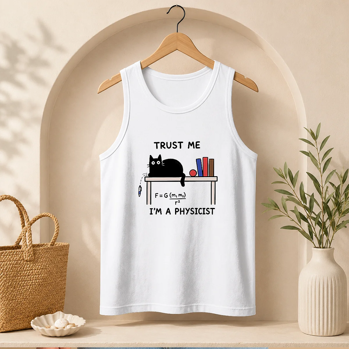 Official Trust Me I'M A Physicist Geek Tank Top