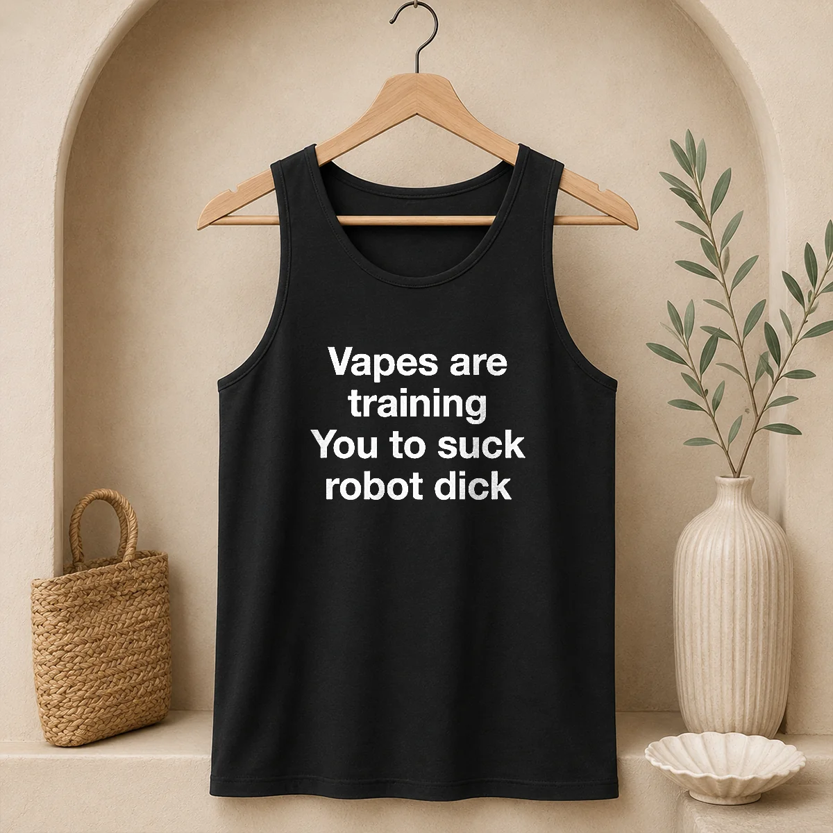 Pretty Vapes Are Training You To Suck Robot Dick Tank Top