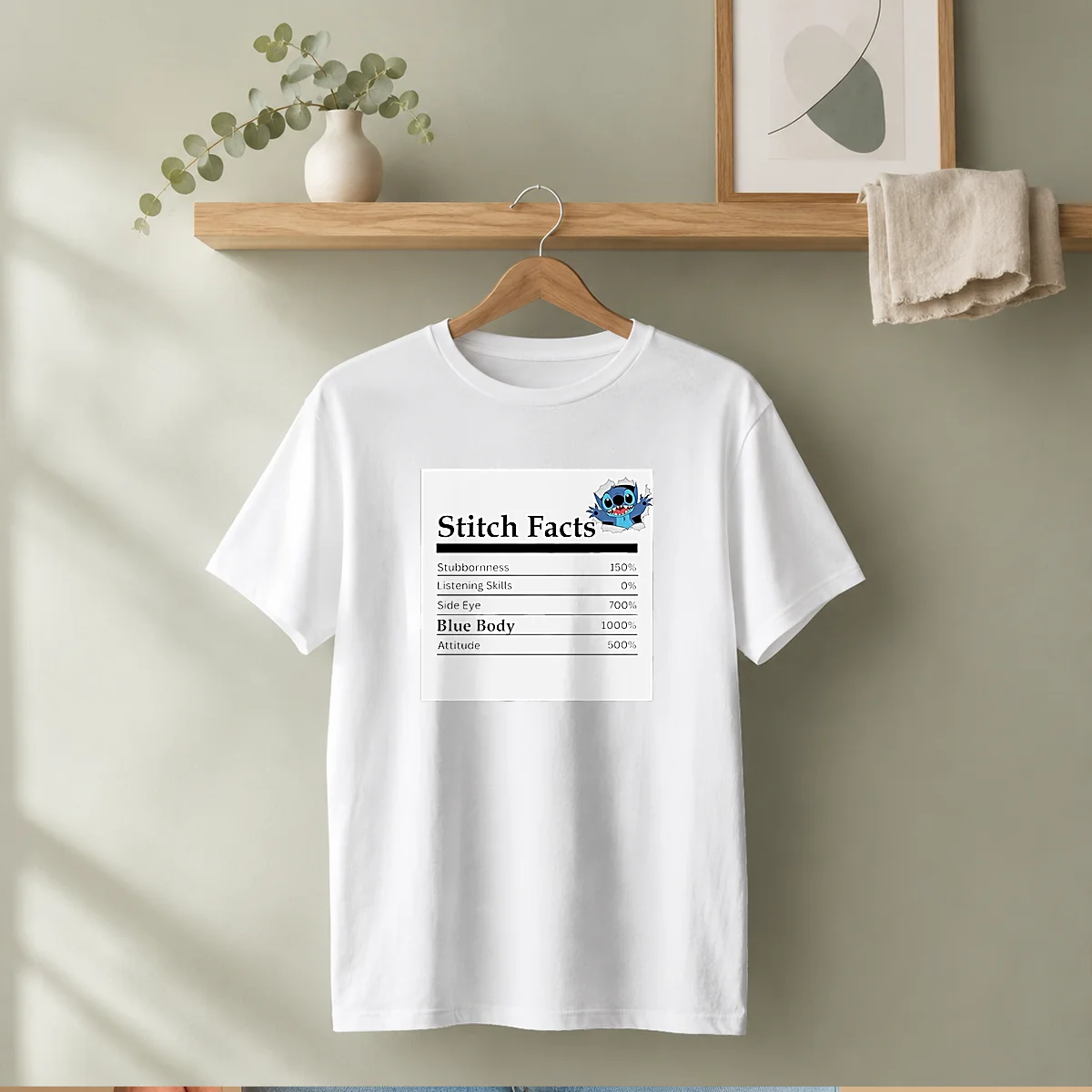 Top Stitch Facts Stubbornness Listening Skills Shirt Top Stitch Facts Stubbornness Listening Skills Shirt